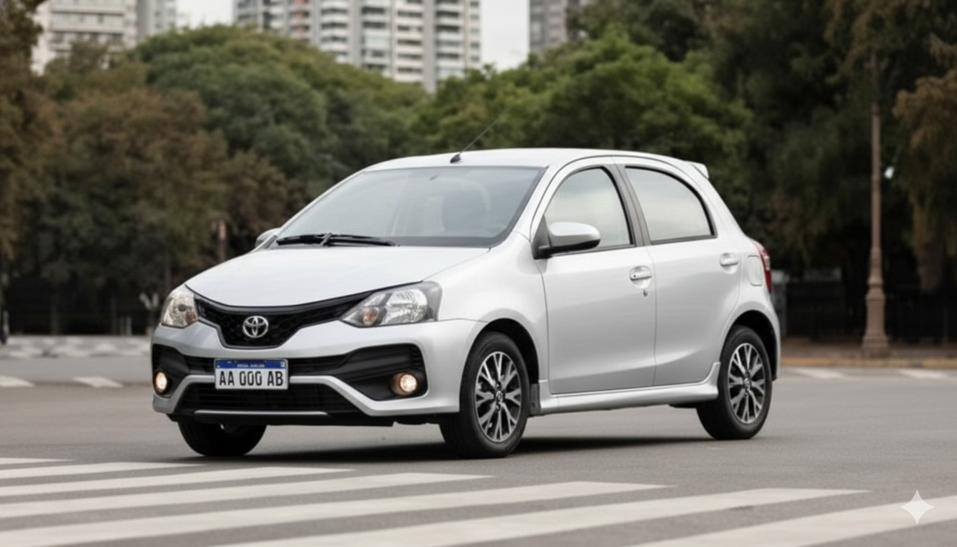 vehiculo en venta modelo toyota etios